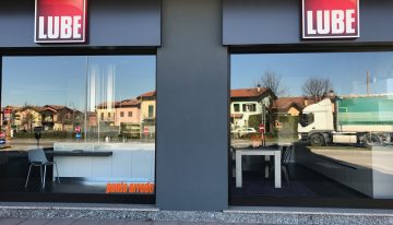 cucine lube in esposizione